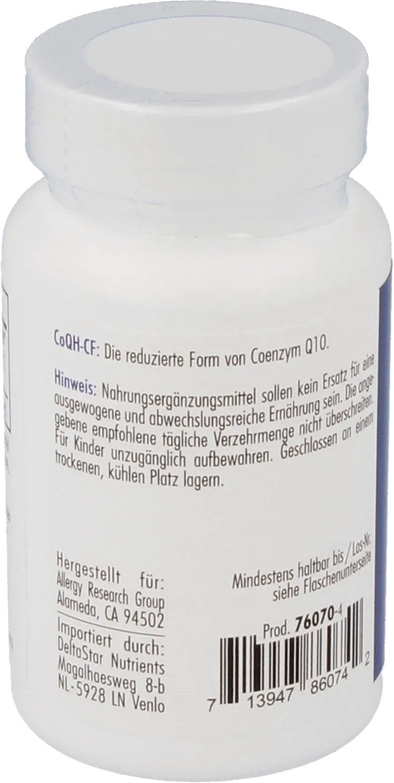 CoQH-CF® Ubiquinol - 60 Softgels