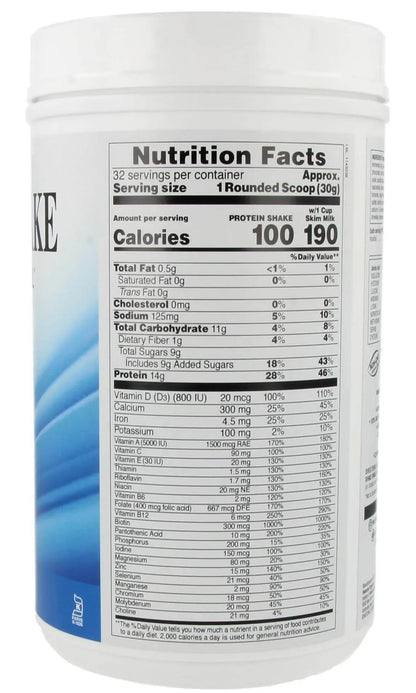 Protein Shake, Vanilla - 480 gr