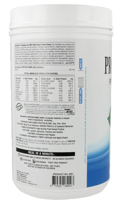 Protein Shake, Vanilla - 480 gr