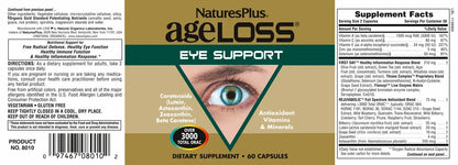 AgeLoss Eye Support - 60 Capsules