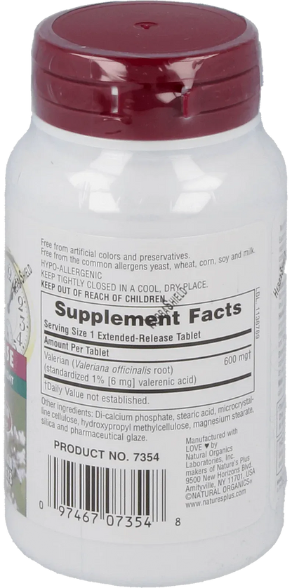 Valerian 600 mg - 30 Tablets