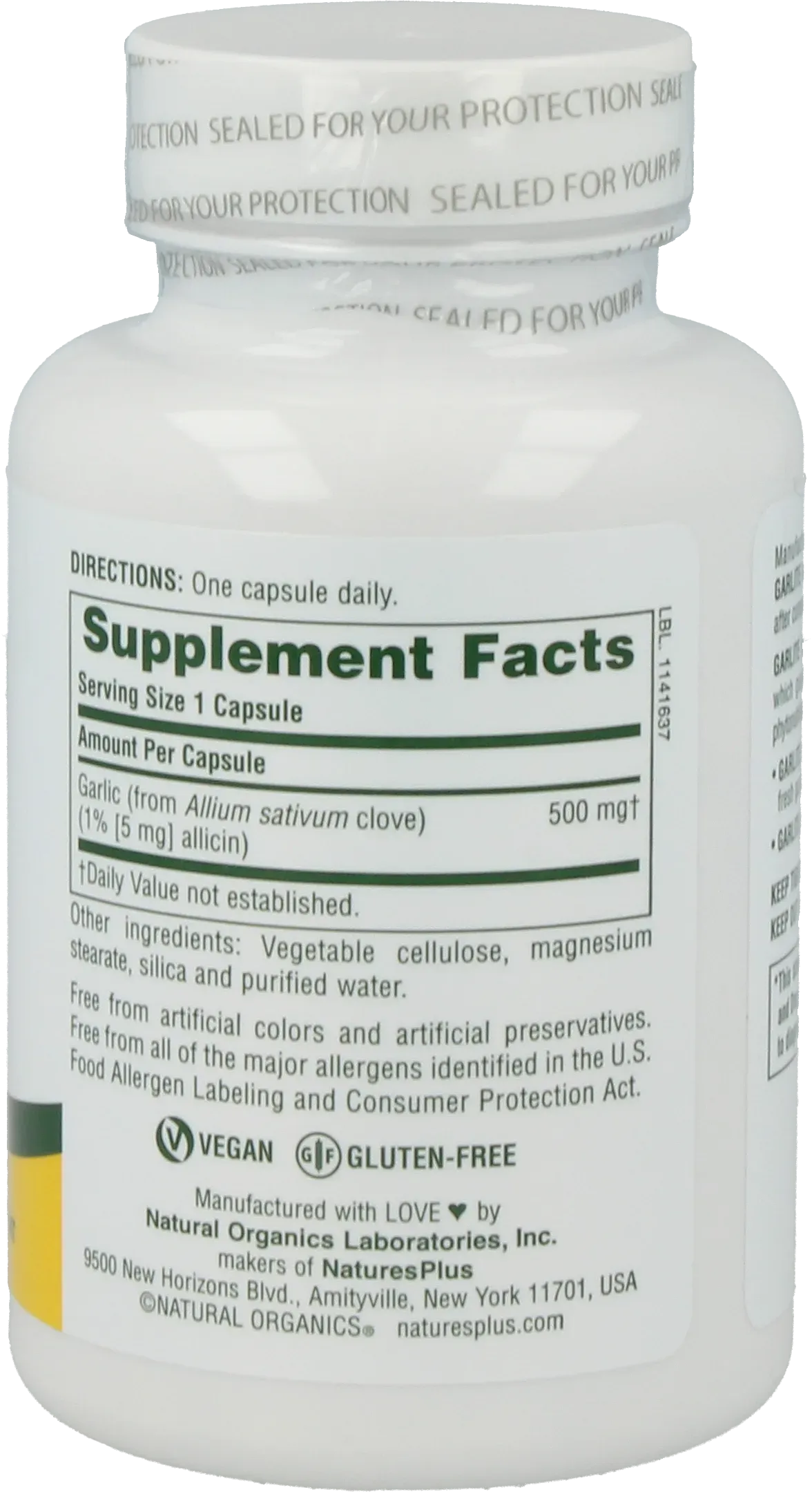 Garlite® 500 mg - 90 Capsules