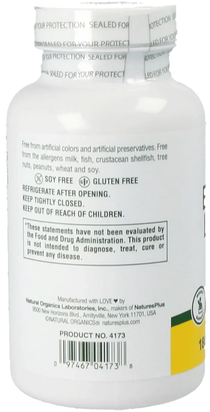 Egg Yolk Lecithin 600 mg - 180 Capsules