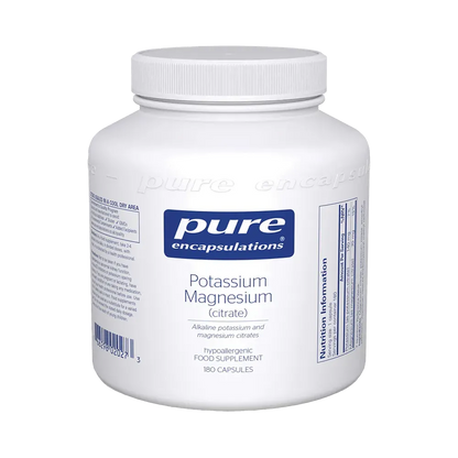 Potassium Magnesium (citrate) - 180 capsules