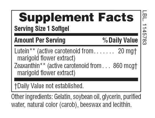 Ultra Lutein® - 60 softgels