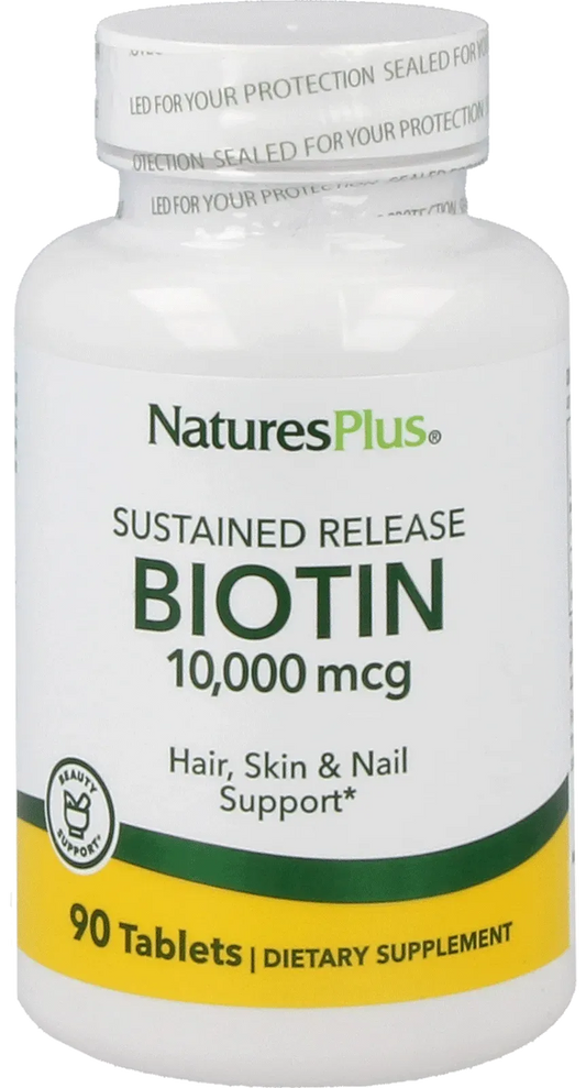 Biotin 10,000 mcg - 90 tablets