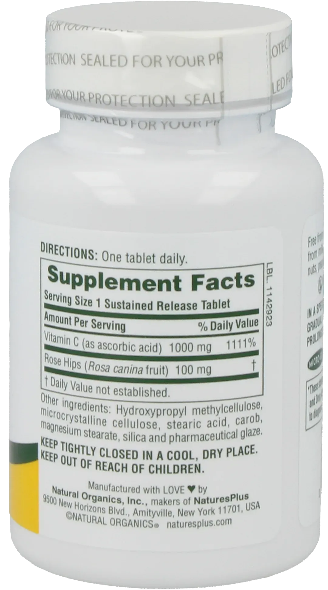 Vitamin C with Rose Hips - 60 tablets