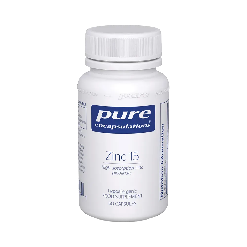 Zinc 15 - 60 capsules
