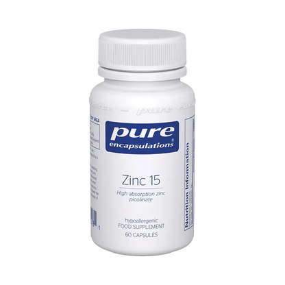 Zinc 15 - 60 capsules