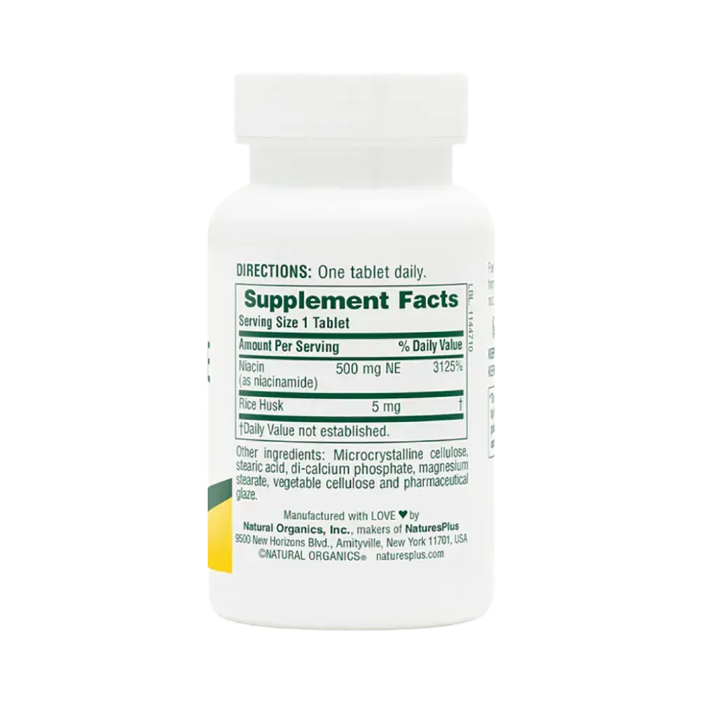 Niacinamide 500 mg - 90 tablets