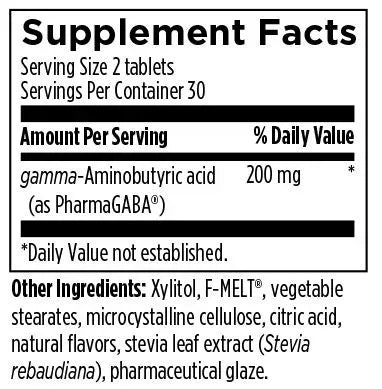 PharmaGABA® - 60 chewables