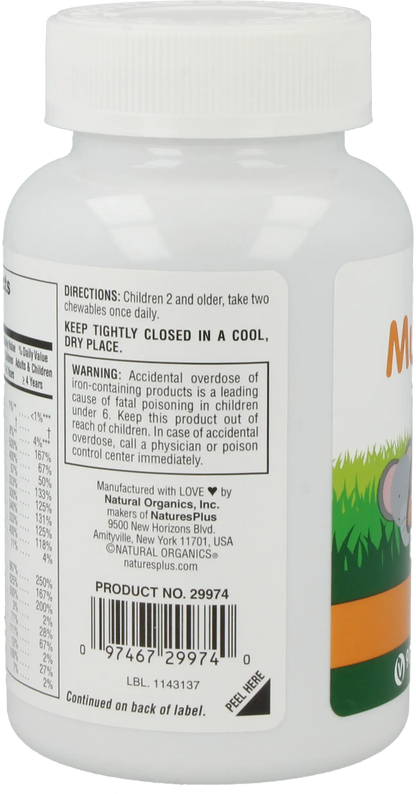 Animal Parade® Multivitamin Orangengeschmack - 180 Lozenges