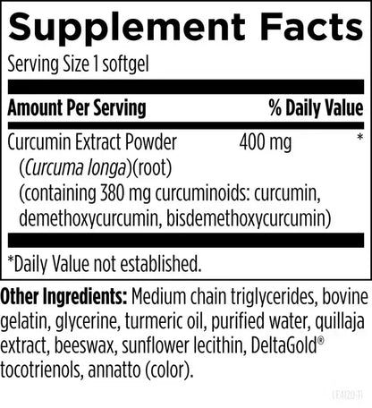Curcum-Evail® 400 - 120 softgels