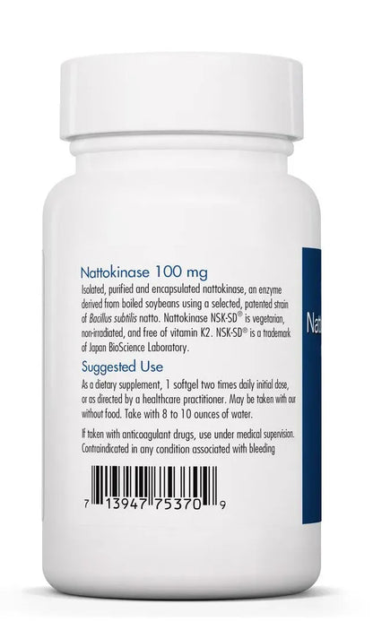 Nattokinase 100 mg NSK-SD® - 60 softgels