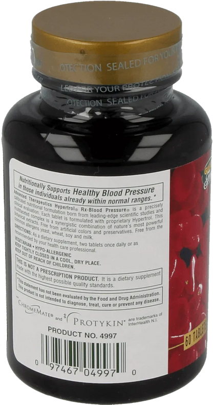 Rx-Blood Pressure® Hypertrol® - 60 Tablets