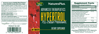 Rx-Blood Pressure® Hypertrol® - 60 Tablets