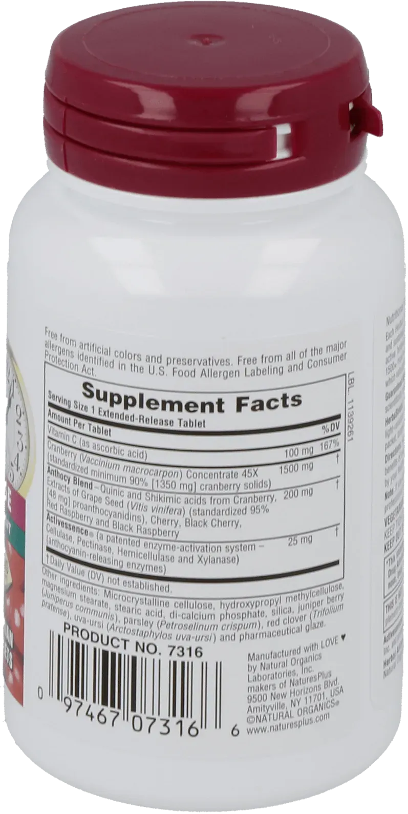 Ultra Cranberry 1500 mg - 30 Tablets