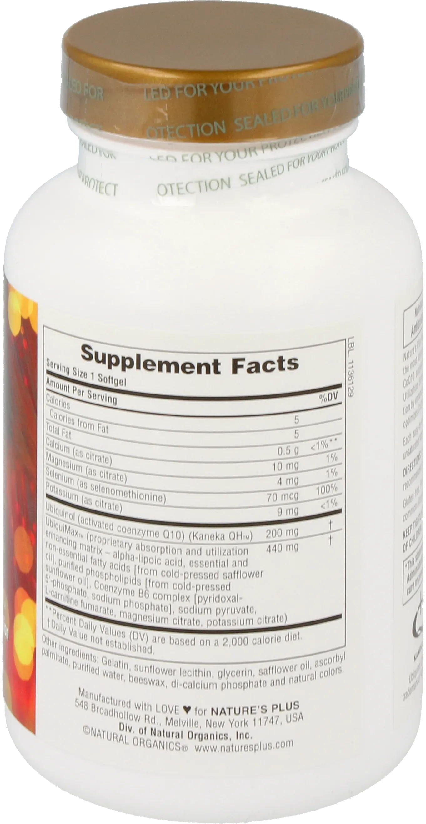 Beyond CoQ10™ 200 mg - 60 Softgels