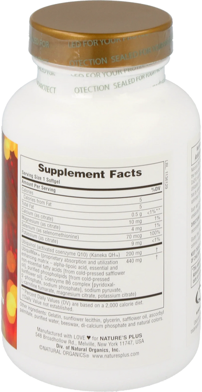 Beyond CoQ10™ 200 mg - 60 Softgels