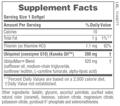 Beyond CoQ10™ 200 mg - 60 Softgels