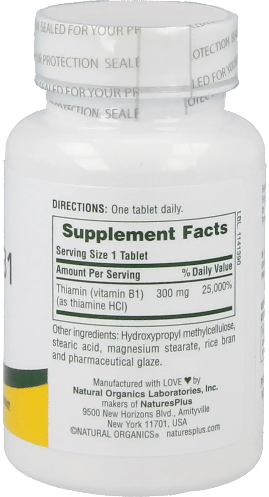 Vitamin B1 - 90 tablets