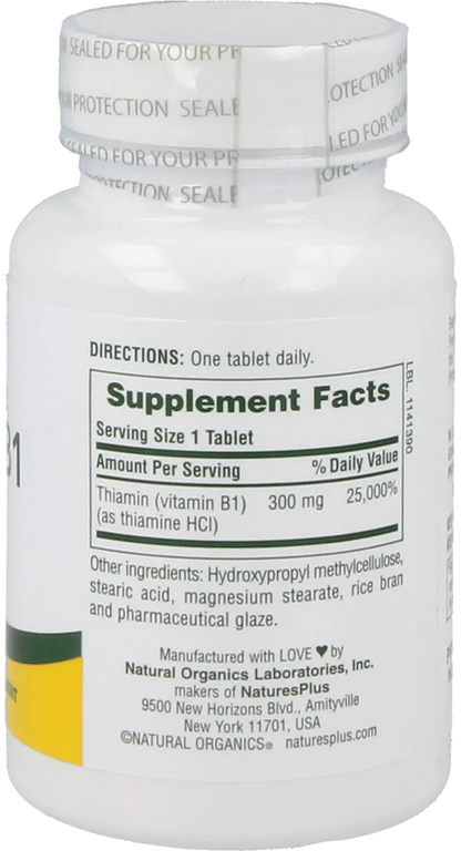 Vitamin B1 - 90 tablets