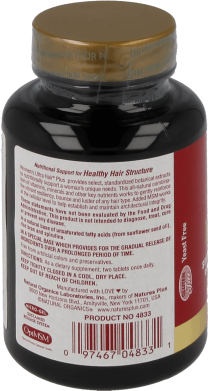 Women's Ultra Hair® Plus - 60 tablets