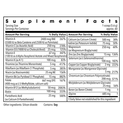 Vitamin Mineral Base Powder - 312 g