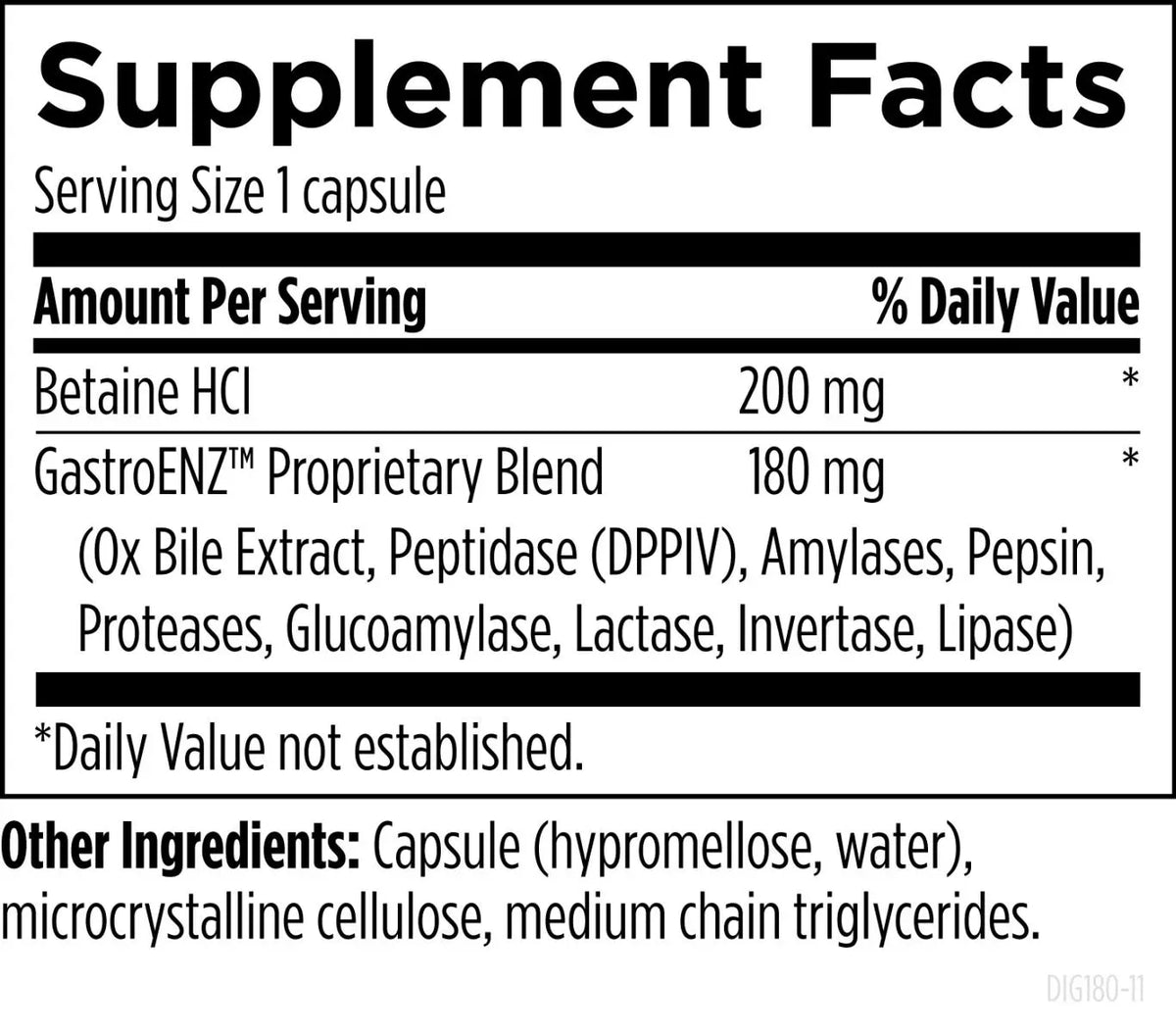 Digestzymes™ - 180 capsules