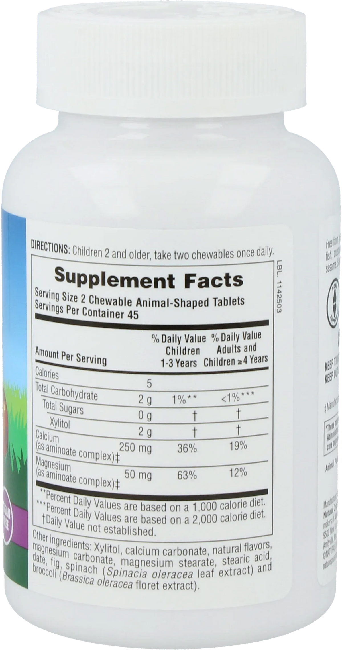 Animal Parade® Sugar-Free Calcium - 90 Tablets