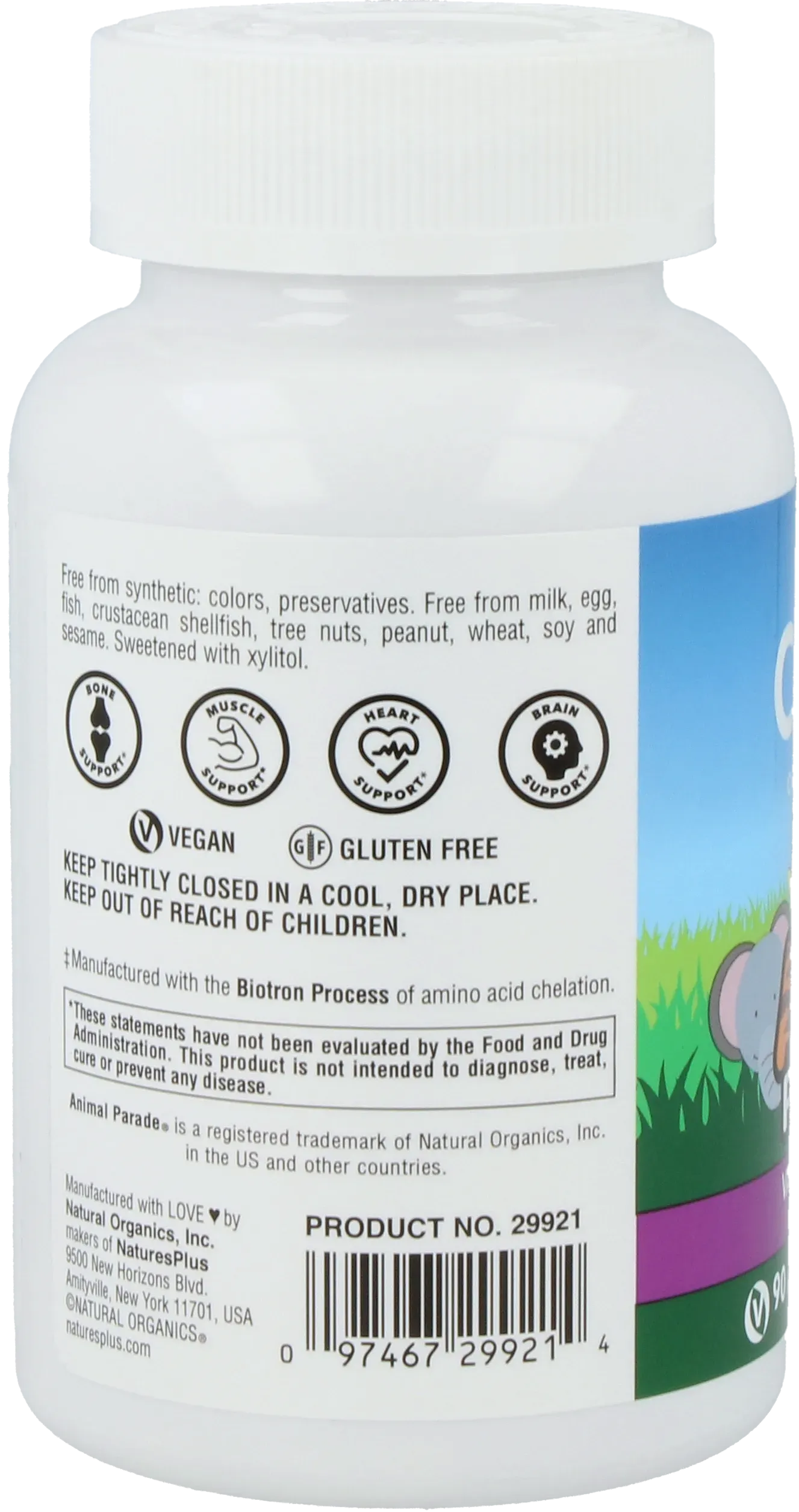 Animal Parade® Sugar-Free Calcium - 90 Tablets