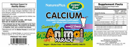 Animal Parade® Sugar-Free Calcium - 90 Tablets