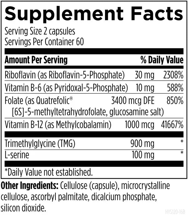 Homocysteine Supreme™ - 120 capsules