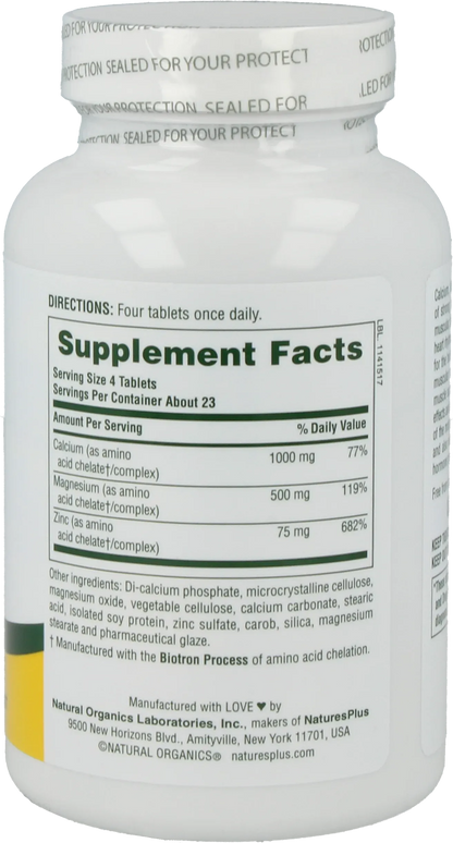 Cal/Mag/Zinc - 180 Tablets