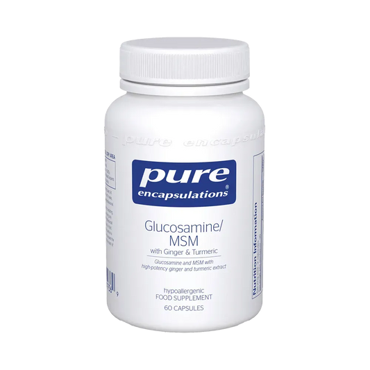 Glucosamine/ MSM with Ginger & Turmeric - 60 capsules