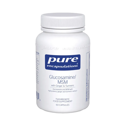 Glucosamine/ MSM with Ginger & Turmeric - 60 capsules