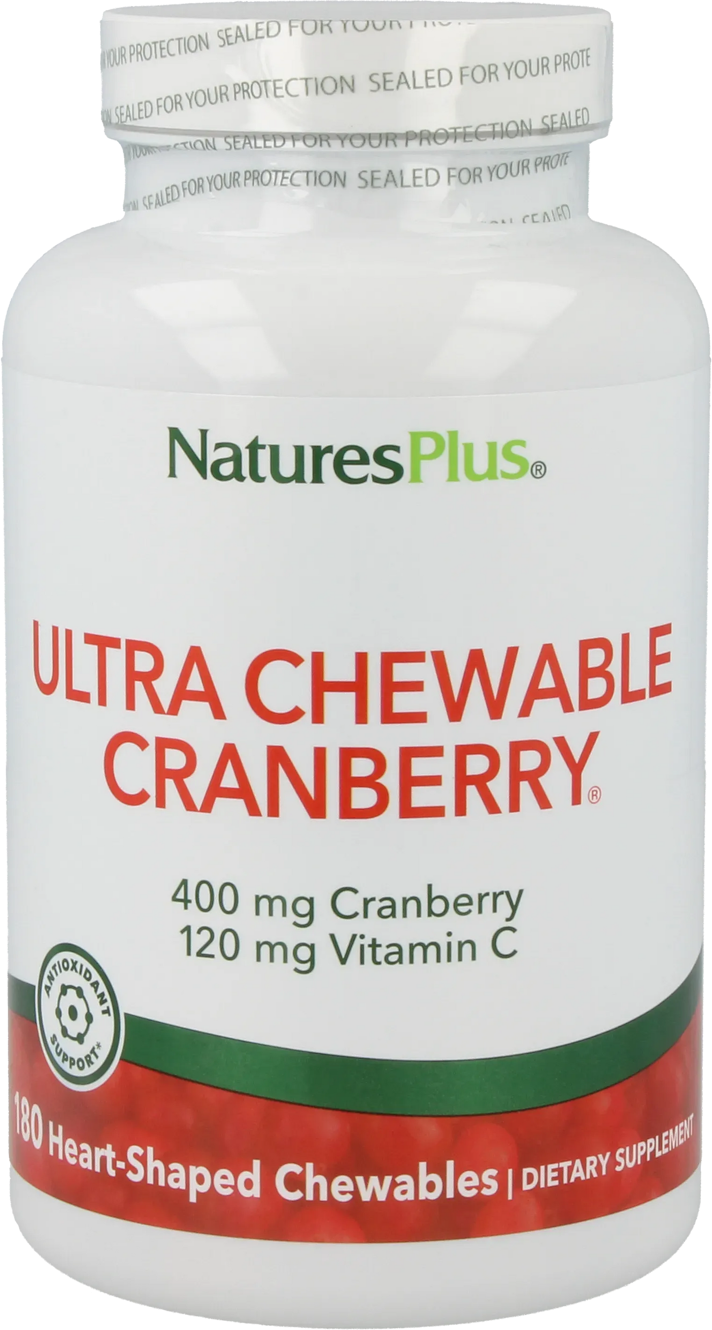Ultra Chewable Cranberry 200 mg - 90 Lozenges