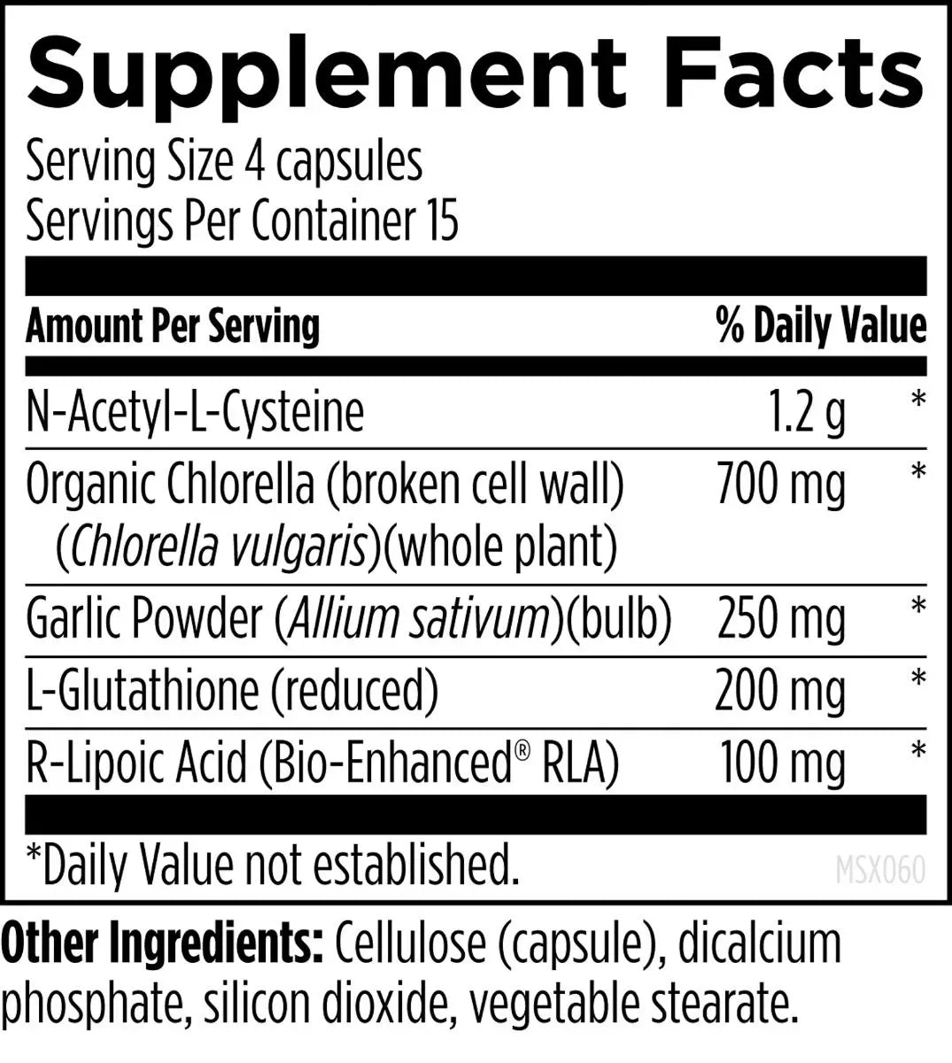 Metal-X-Synergy™ - 60 capsules