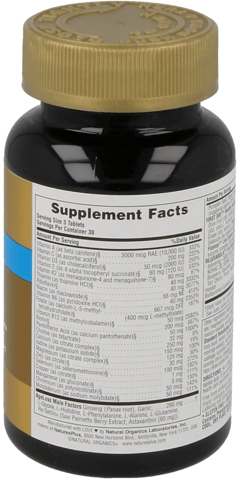 AgeLoss Men's Multi - 90 Tablets