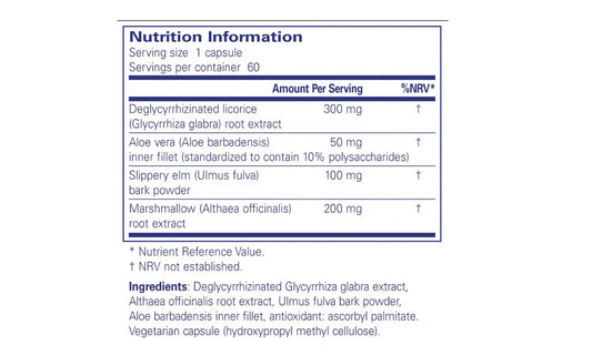 DGL Plus - 60 capsules