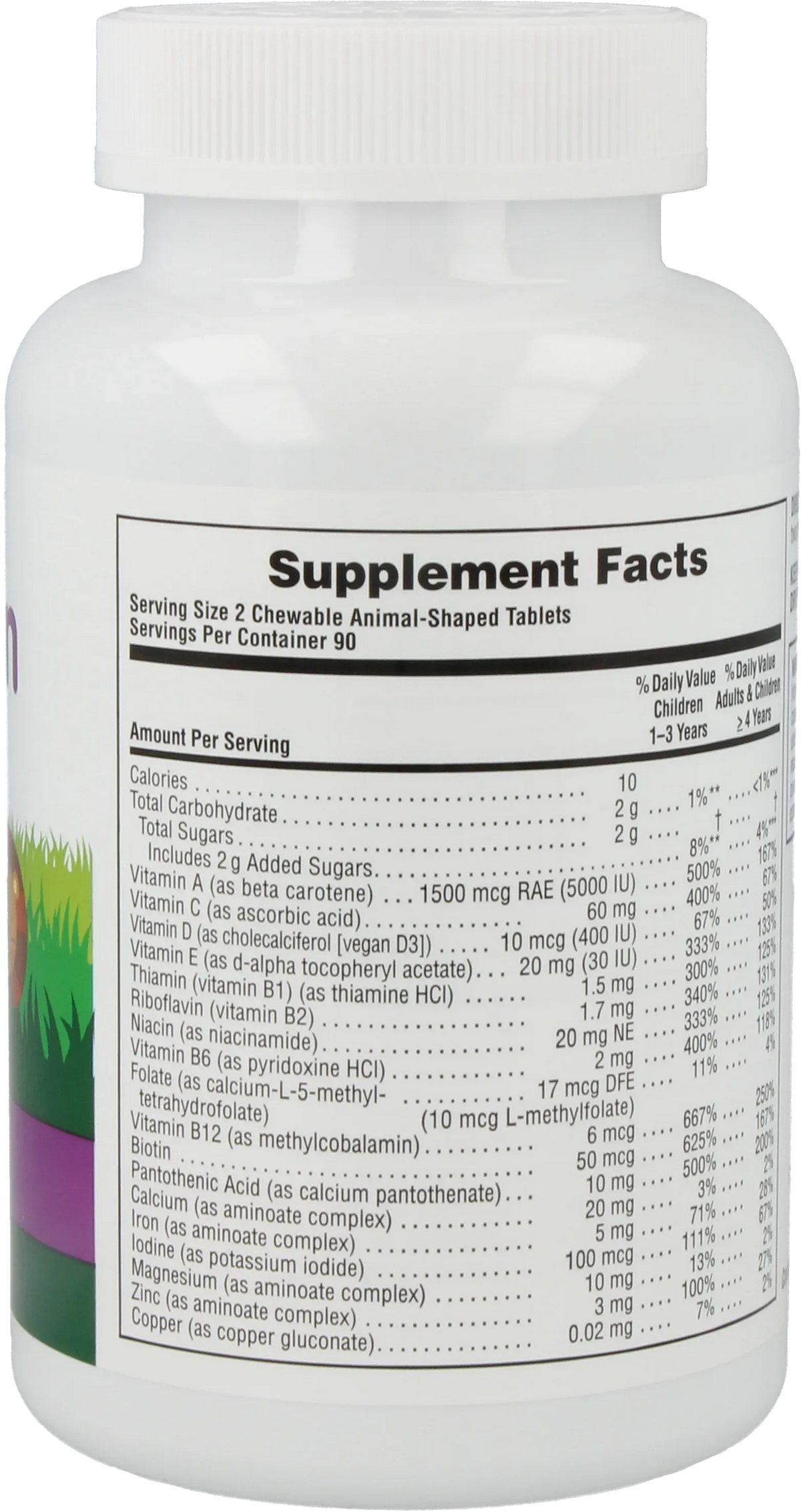 Animal Parade® Multivitamin Grape - 180 Lozenges