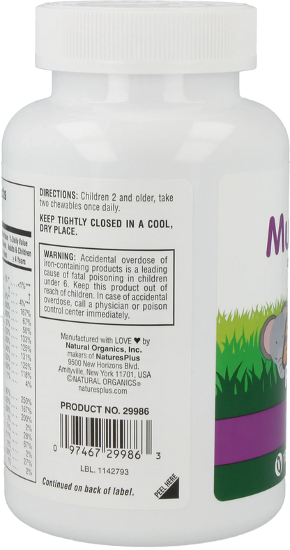 Animal Parade® Multivitamin Grape - 180 Lozenges