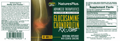 Glucosamine/Chondroitin Rx-Joint® - 60 tablets