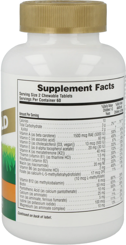 Animal Parade® GOLD Multivitamin orange - 120 lozenges