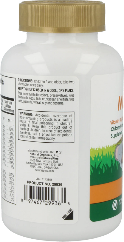 Animal Parade® GOLD Multivitamin orange - 120 lozenges