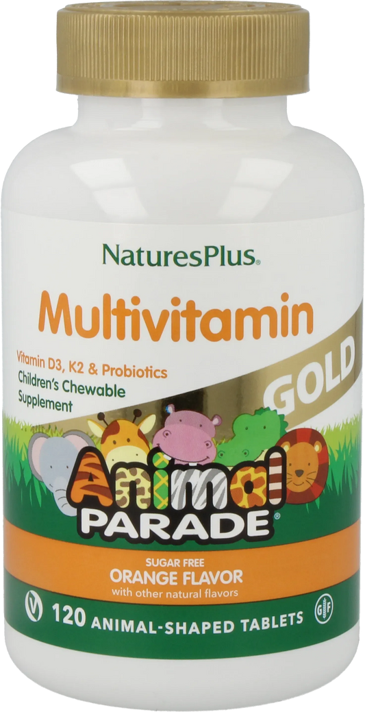 Animal Parade® GOLD Multivitamin orange - 120 lozenges