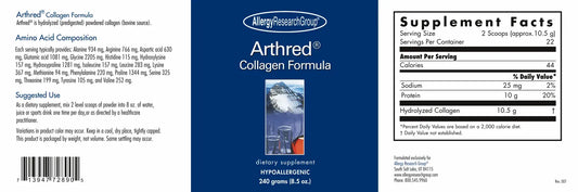 Arthred® Collagen Formula - 240g Powder