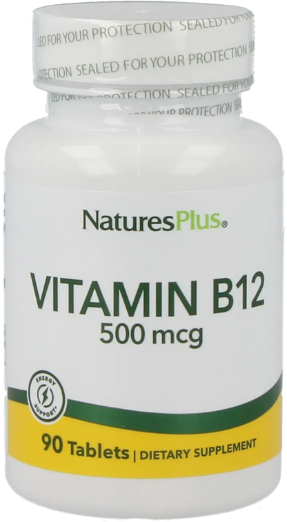Vitamin B12 500 mcg - 90 Tablets