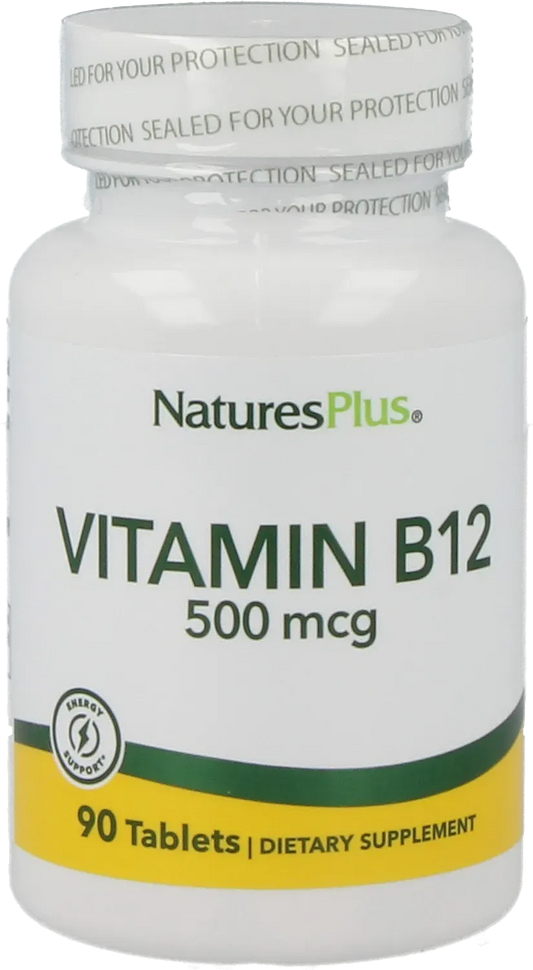 Vitamin B12 500 mcg - 90 Tablets