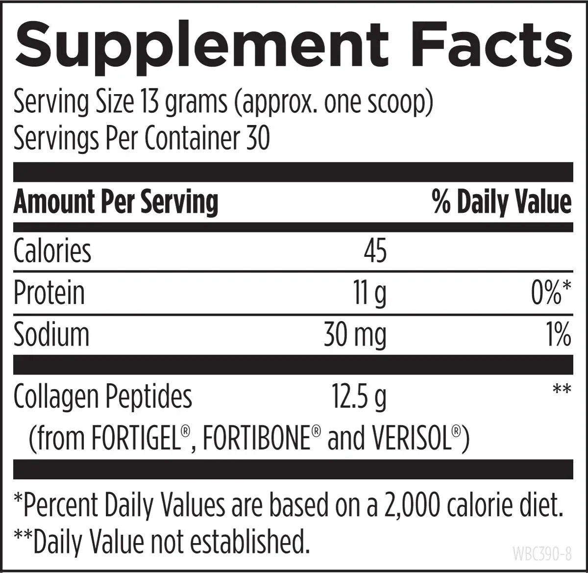 Whole Body Collagen™ - 390 g powder